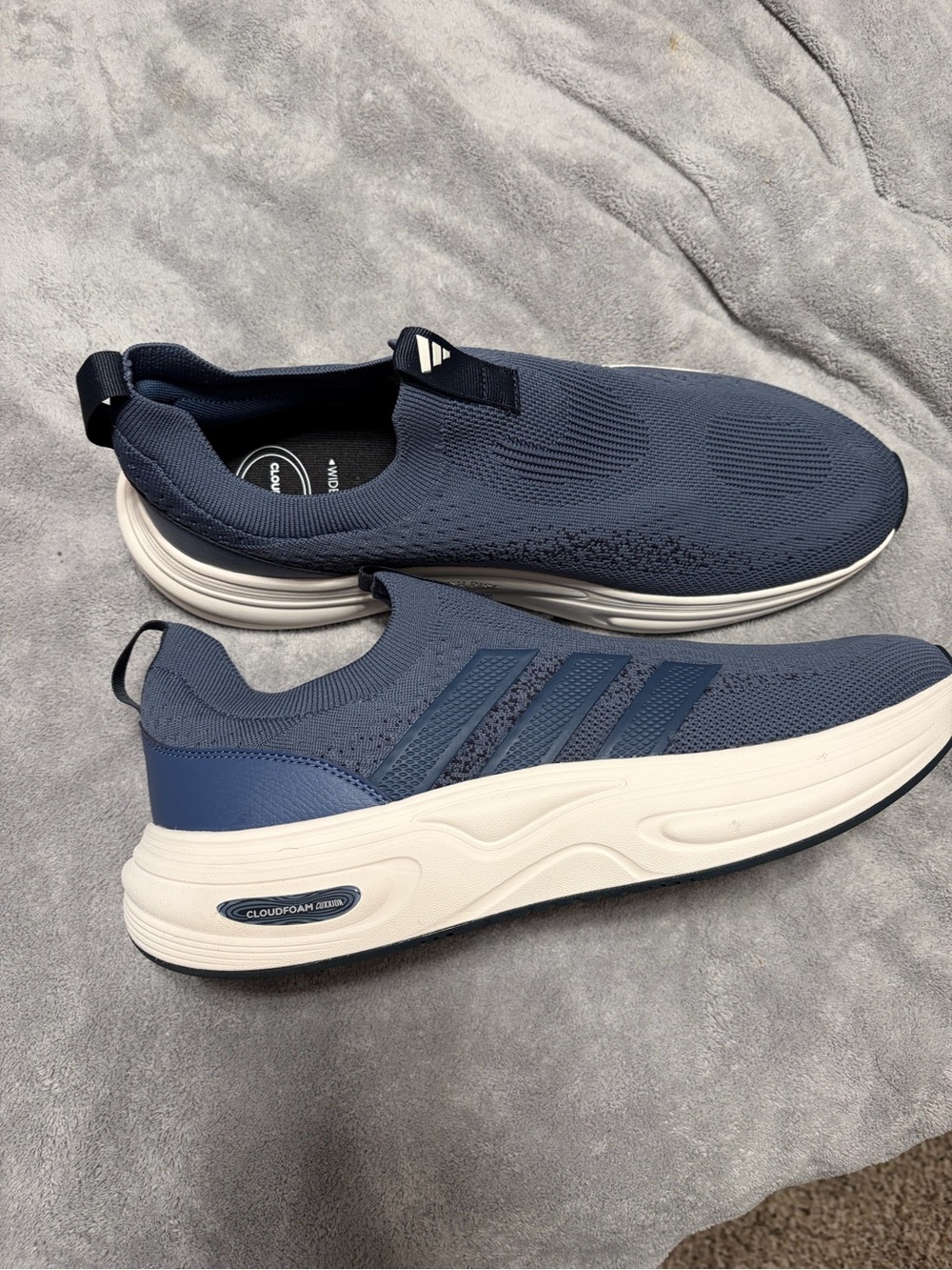 Adidas Cloudfoam Cuxxion Sock Shoe Sz 13 in Navy Blue